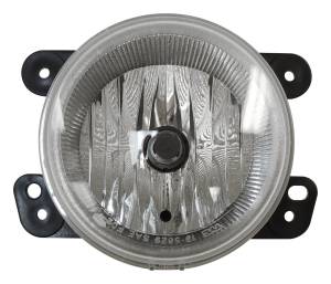 Crown Automotive Jeep Replacement Fog Light Black Does Not Include Bulb  -  4805856AA