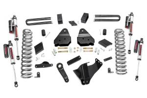 Rough Country - Rough Country Suspension Lift Kit 4.5 in. Lifted Coil Springs Radius Arm Drop Brackets U-Bolts Includes Valved N4 Series Shocks No Overloads - 53050 - Image 1