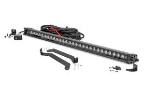 Rough Country - Rough Country LED Bumper Kit 30 in. Black Series w/ Cool White DRL - 70862 - Image 1