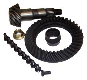 Crown Automotive Jeep Replacement Differential Ring And Pinion Front 3.55 Ratio Incl. Ring And Pinion/Ring Gear Bolts/Crush Sleeve/Pinion Nut  -  68019324AA