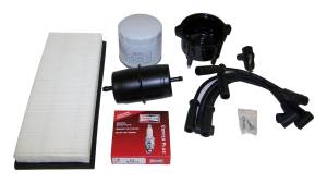 Ignition - Tune-Up Kits - Crown Automotive Jeep Replacement - Crown Automotive Jeep Replacement Tune-Up Kit Incl. Air Filter/Oil Filter/Spark Plugs  -  TK15