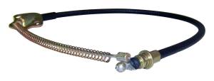 Crown Automotive Jeep Replacement - Crown Automotive Jeep Replacement Parking Brake Cable Rear Left w/11 in. Brakes 30.5 in. Long Bolt On Style  -  J5355325 - Image 2