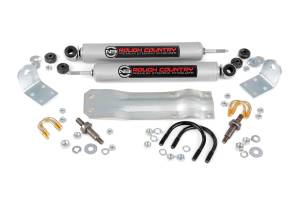 Rough Country - Rough Country Steering Stabilizer Designed To Restrain Bump Steer And Front End Vibration Chrome Hardened 18 mm. Piston Rod - 8732130 - Image 1