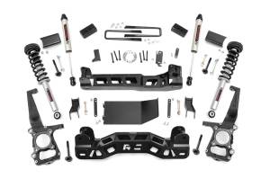 Rough Country Suspension Lift Kit w/Shocks 4 in. Lift Incl. Lifted N3 Struts Rear v2 Monotube Shocks - 57472