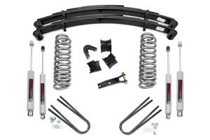 Rough Country Suspension Lift Kit w/Shocks 4 in. Lift - 500-77-79.20