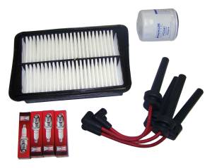 Crown Automotive Jeep Replacement Tune-Up Kit Incl. Air Filter/Oil Filter/Spark Plugs  -  TK40