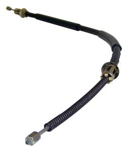 Crown Automotive Jeep Replacement Parking Brake Cable Rear Left 34 1/8 in. Long  -  52004707