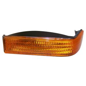 Crown Automotive Jeep Replacement - Crown Automotive Jeep Replacement Parking/Turn Signal Lamp Front Left For Use w/ 1993-1996 Jeep ZG Europe Grand Cherokee Export Amber  -  55054581 - Image 2