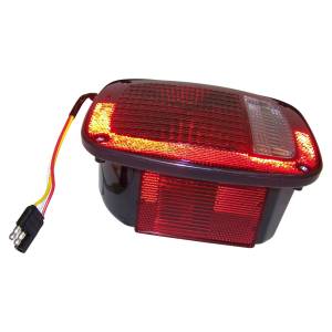 Crown Automotive Jeep Replacement Tail Light Assembly Right Black w/Side Marker  -  J5758254
