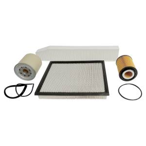 Crown Automotive Jeep Replacement Master Filter Kit Includes Air/Fuel/Oil/Cabin Air Filters  -  MFK3