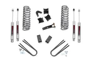 Rough Country - Rough Country Suspension Lift Kit w/Shocks 2.5 in. Lift Incl. Coil Springs Trackbar Drop Brkt C-Bushings Hardware Lift Blocks U-Bolts Front and Rear Premium N3 Shocks - 40530 - Image 2