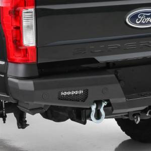 Smittybilt - Smittybilt M1A2 Rear Bumper Incl. 2-6 in. Light Bars/Adjustable Steps - 614931 - Image 2