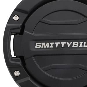 Smittybilt - Smittybilt Billet Style Gas Cover Black No Drilling Installation - 75008 - Image 4