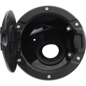 Smittybilt - Smittybilt Billet Style Gas Cover Black No Drilling Installation - 75008 - Image 5