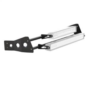 Light Bars & Accessories - Light Bar Mounts - Smittybilt - Smittybilt Defender Series LED Light Bar Brackets Dual Level LED Light Bar Mounting System 4 CNC Machined Light Tabs For Use w/4 ft. Defender Rack - D8084