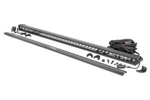 Rough Country Cree Black Series LED Light Bar Single Row 40 in. Length 41.625 in. Depth 3.12 in. Height 1.8 in. - 70740BL