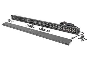 Rough Country Cree Black Series LED Light Bar 50 in. Dual Row w/White DRL - 70950BD
