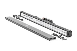 Rough Country Cree Chrome Series LED Light Bar 50 in. w/Amber DRL - 70950DA