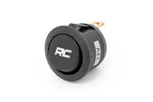 Rough Country - Rough Country Backlit Rocker Switch Blue LED 20-Amps 12 Volts Single Throw On-Off Round - 709RRC - Image 4