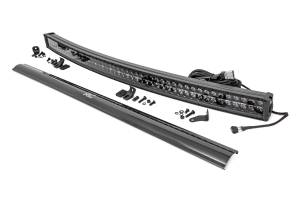 Rough Country Cree Black Series Curved LED Light Bar 50 in. w/Cool White DRL - 72950BD