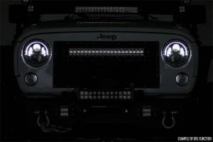 Rough Country - Rough Country Cree Black Series Curved LED Light Bar 50 in. w/Cool White DRL - 72950BD - Image 3