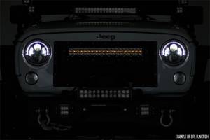 Rough Country - Rough Country Cree Chrome Series Curved LED Light Bar 50 in. Dual Row w/Cool White DRL - 72950D - Image 3