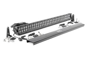 Rough Country - Rough Country Cree Black Series LED Light Bar 30 in. Dual Row 14400 Lumens 180 Watts Sport/Flood Beam IP67 Rating Incl. Wire Harness Switch - 70930BL - Image 2