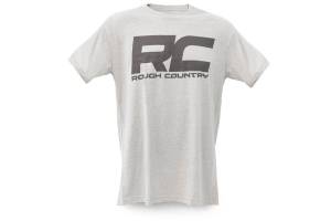 Rough Country T-Shirt Grey Logo Men XXL - 840862XL