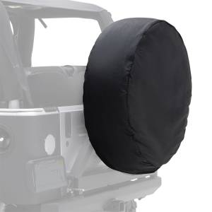 Smittybilt - Smittybilt Spare Tire Cover Black Diamond 30-32 in. Tire Dia. Medium - 773235 - Image 1