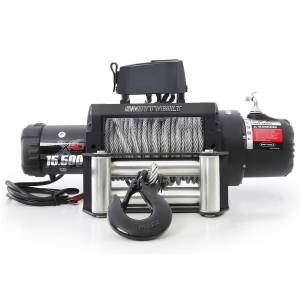 Smittybilt - Smittybilt XRC-15.5K GEN 2 Winch Rated Line Pull 15500lbs. 12V 6.6 HP Rec. Battery 650CCA 12ft. Remote Lead 397:1 Gear Ratio 3-Stage Planetary Gear Cable: 25/64in. x 93.5ft. - 97415 - Image 2