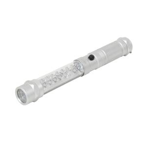 Smittybilt - Smittybilt GB8 Flashlight 8 in. 3 In 1 Light Silver - L-1407SL - Image 1