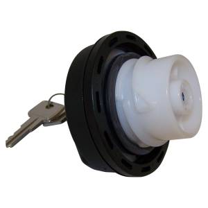 Crown Automotive Jeep Replacement Fuel Cap Incl. Coded Lock Cylinder And 2 Keys Does Not Include Tether  -  5015636AA