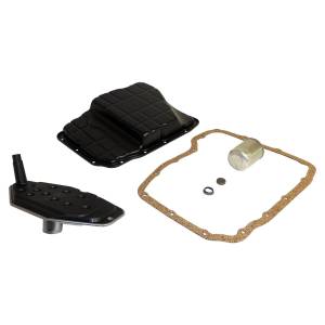 Crown Automotive Jeep Replacement Transmission Oil Pan Kit Incl. Oil Pan/Primary Filter/Cooler Filter-Spin On/Oil Pan Gasket  -  68065923K