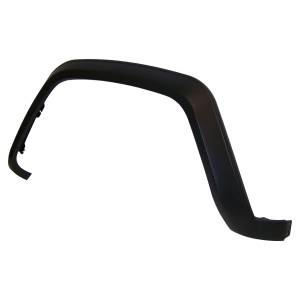 Fenders & Related Components - Fender Flares - Crown Automotive Jeep Replacement - Crown Automotive Jeep Replacement Fender Flare Front Right Flat Black  -  5AG30JX9