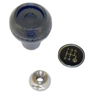 Crown Automotive Jeep Replacement Manual Trans Shift Knob Kit Incl. Knob Nut Shift Insert For Use w/T5 Transmissions  -  3241073K
