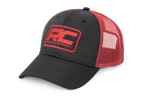 Rough Country - Rough Country Mesh Hat Black/Red - 84124 - Image 2