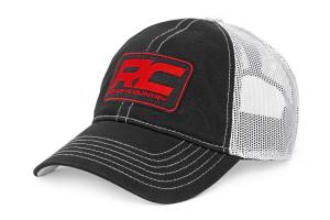 Rough Country - Rough Country Mesh Hat Black/White - 84125 - Image 2