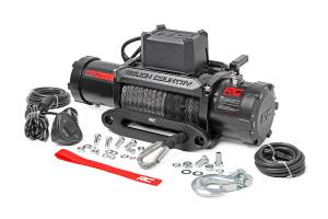 Rough Country Pro Series Winch 12000 lb. Capacity Synthetic Rope - PRO12000S