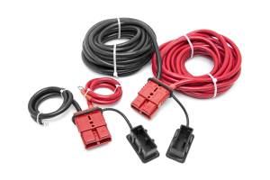 Winches - Winch Wiring Harnesses - Rough Country - Rough Country Winch Power Cable Quick Disconnect 2 Gauge Copper Wiring 24 ft. Long - RS108