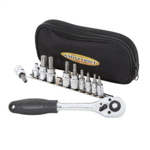 Smittybilt - Smittybilt Torx Multi Tool 3/8 Ratchet w/9 Chrome Vanaduim Bits T15-T55 And T50 w/Nylon Carrying Case - 2830 - Image 2