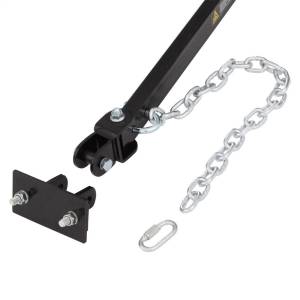 Smittybilt Tow Bar Kit-Includes; Adjustable Tow Bar; 2in. Coupler; 2 Universal Brackets; 2 D-Ring Adapter Brackets; 2 Safety Chains 87450 - 87450