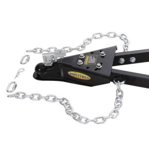 Smittybilt - Smittybilt Tow Bar Kit-Includes; Adjustable Tow Bar; 2in. Coupler; 2 Universal Brackets; 2 D-Ring Adapter Brackets; 2 Safety Chains 87450 - 87450 - Image 3
