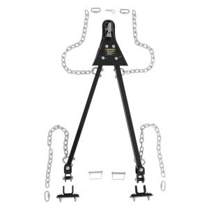 Smittybilt - Smittybilt Tow Bar Kit-Includes; Adjustable Tow Bar; 2in. Coupler; 2 Universal Brackets; 2 D-Ring Adapter Brackets; 2 Safety Chains 87450 - 87450 - Image 7