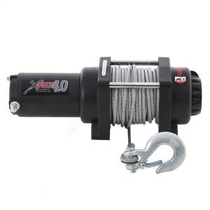 Smittybilt - Smittybilt XRC4 Winch Rated Line Pull 4000lbs. 12V 4.19 HP 12 ft. Remote Lead 198:1 Gear Ratio 2-Stage Planetary Gear Self Locking Drum Incl. Remote 1/4 in. x 60 ft. Cable - 97204 - Image 4