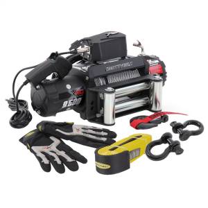 Smittybilt - Smittybilt XRC-9.5 GEN 2 Recovery Pack Winch Incl. XRC 9500lb. Winch [2]XRC Heavy Duty Gloves [2] 3/4 in. D-Ring Shackles [2] 20ft. 20000lbs. Tow Strap - 97495P - Image 6