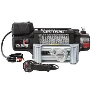 Smittybilt - Smittybilt X2o-15.5K GEN 2 Winch 15500 lb. Rated Line Pull 6.6 hp Steel Rope Textured Black - 97515 - Image 10