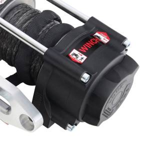 Smittybilt - Smittybilt XRC3 Winch Rated Line Pull 3000lbs. 12V 3.9 HP 11.5 ft. Remote Lead 136:1 Gear Ratio 2-Stage Planetary Gear Self Locking Drum Incl. Remote 40ft Synthetic Rope - 98203 - Image 3