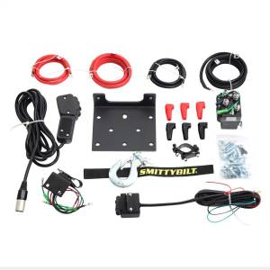 Smittybilt - Smittybilt XRC3 Winch Rated Line Pull 3000lbs. 12V 3.9 HP 11.5 ft. Remote Lead 136:1 Gear Ratio 2-Stage Planetary Gear Self Locking Drum Incl. Remote 40ft Synthetic Rope - 98203 - Image 6