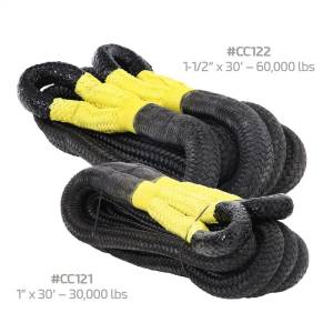 Smittybilt - Smittybilt Recoil Recovery Rope 1.25 in. x 30 ft. Waterproof Woven 60000 lb. Capacity - CC122 - Image 6