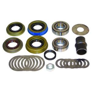 Crown Automotive Jeep Replacement Pinion Bearing Kit Front Incl. Inner/Outer Bearings/Seal/Slinger/Nut/Shims For Use w/Dana 30  -  D30LPBK